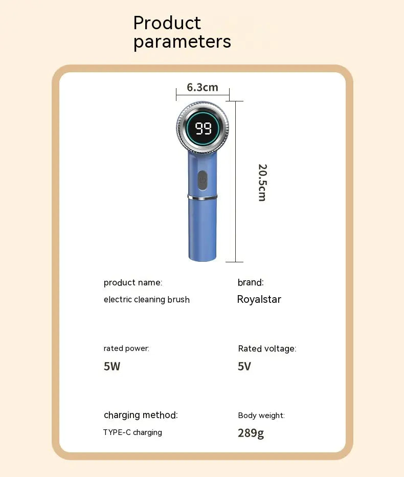 Wireless Charging Electric Dish Brush