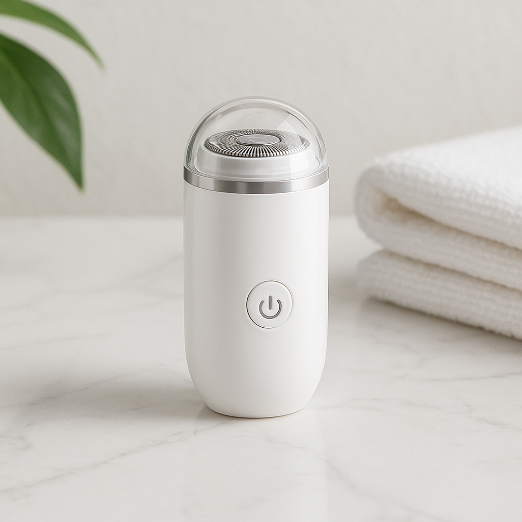 Electric Mini Shaver with Floating Cutter Head