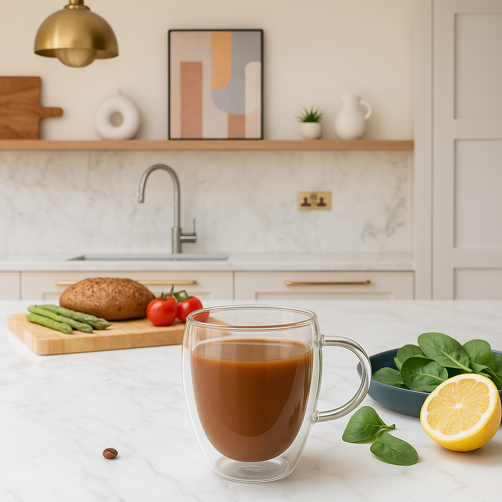 Double-Walled Glass Coffee Mug