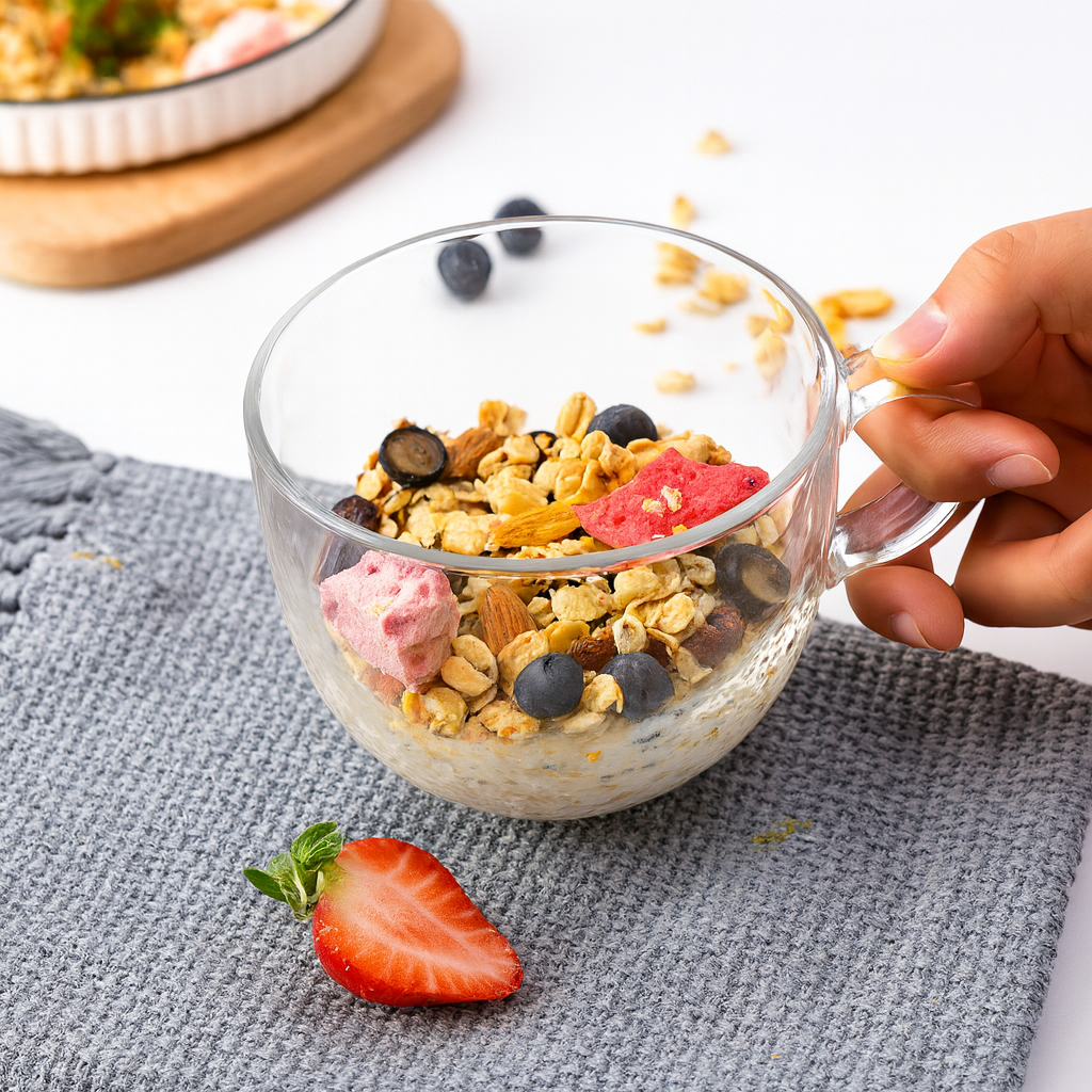 Clear Glass Coffee Mug