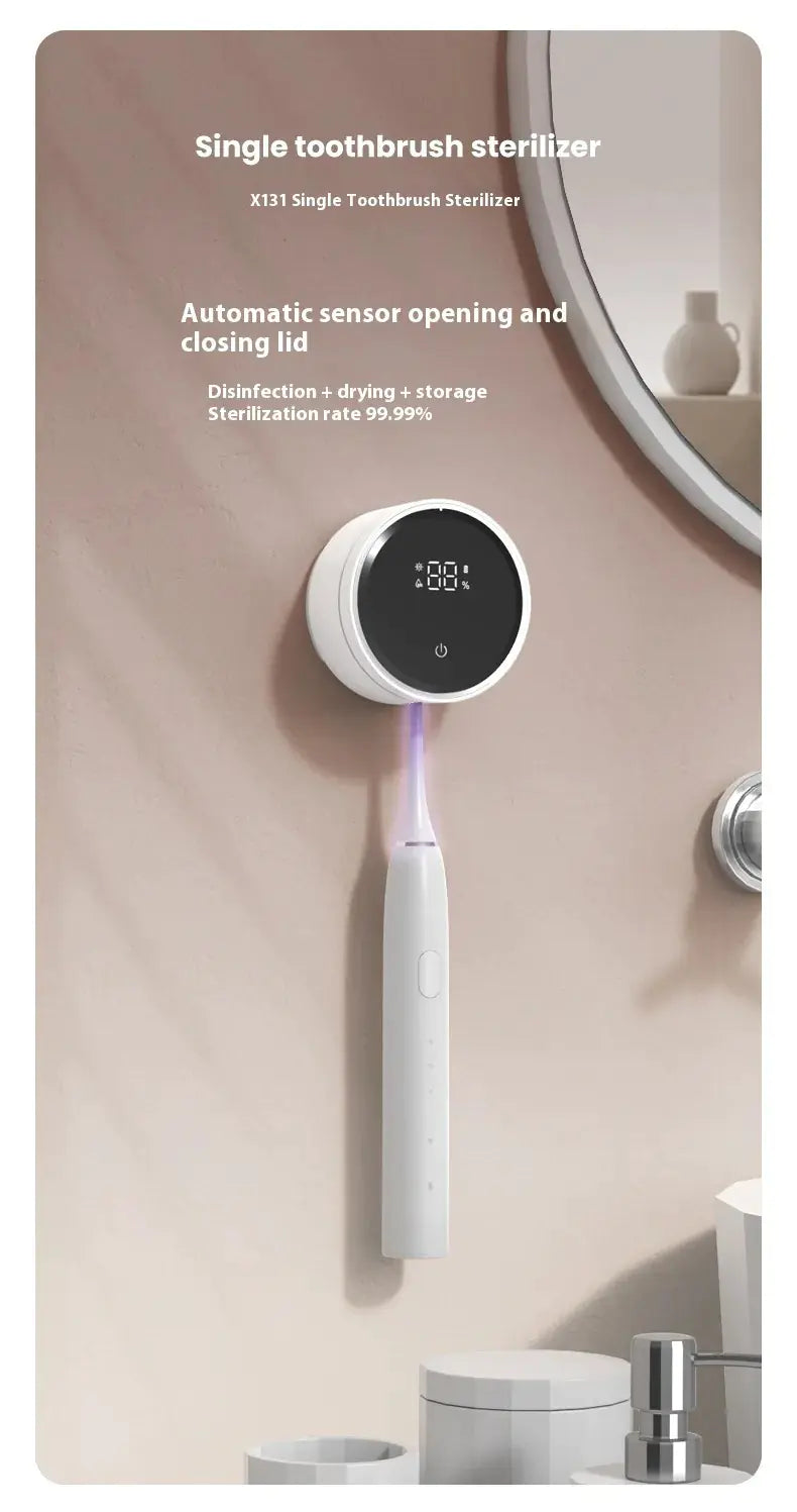 USB Wall-Mounted Smart Toothbrush Sterilizer