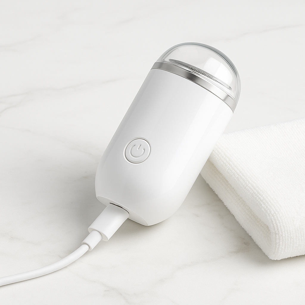 Electric Mini Shaver with Floating Cutter Head