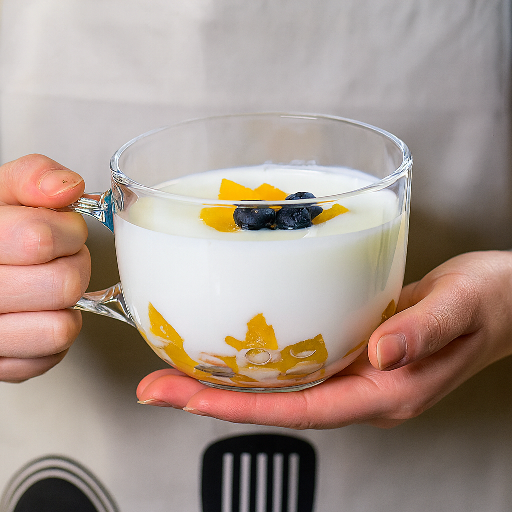 Clear Glass Coffee Mug