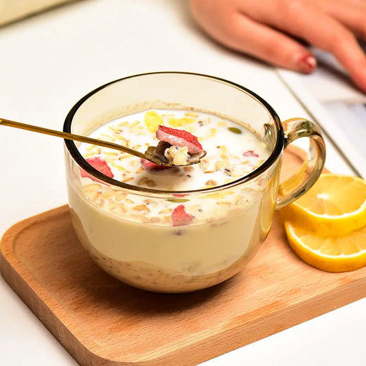 Clear Glass Coffee Mug